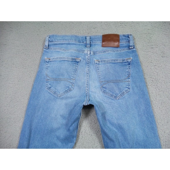 Hollister Jeans Mens Size 29 x 30 Blue Denim Slim Straight Leg Epic Flex Stretch - Picture 7 of 16